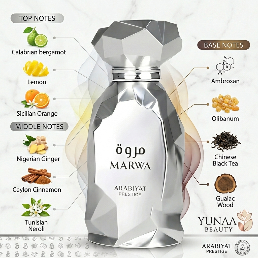 ARABIYAT PRESTIGE - MARWA 3.4FL.OZ EDP SPRAY FOR MEN