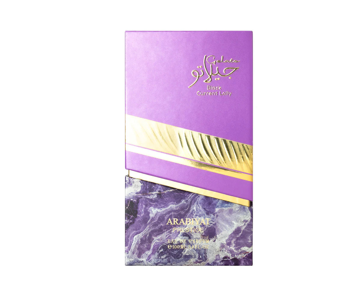 ARABIYAT PRESTIGE - GELATO BLACK CURRANT LOLLY 3.4FL.OZ EDP SPRAY FOR WOMEN