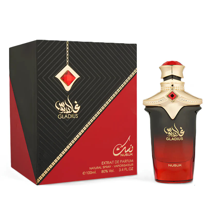 NUSUK - GLADIUS WOMEN 3.4FL.OZ EXTRAIT DE PARFUM FOR WOMEN AND MEN
