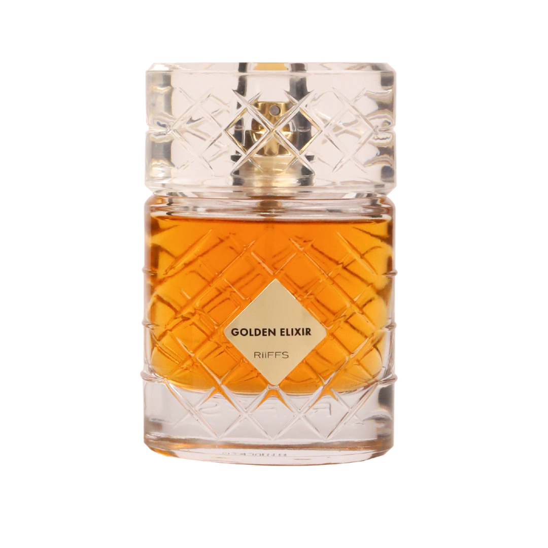 RIIFFS - GOLDEN ELIXIR 3.4FL.OZ EDP SPRAY FOR WOMEN AND MEN