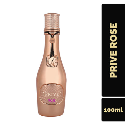 RIIFFS PRIVE ROSE CHAMPAGNE BOTTLE 3.4FL.OZ EDP SPARAY FOR WOMEN