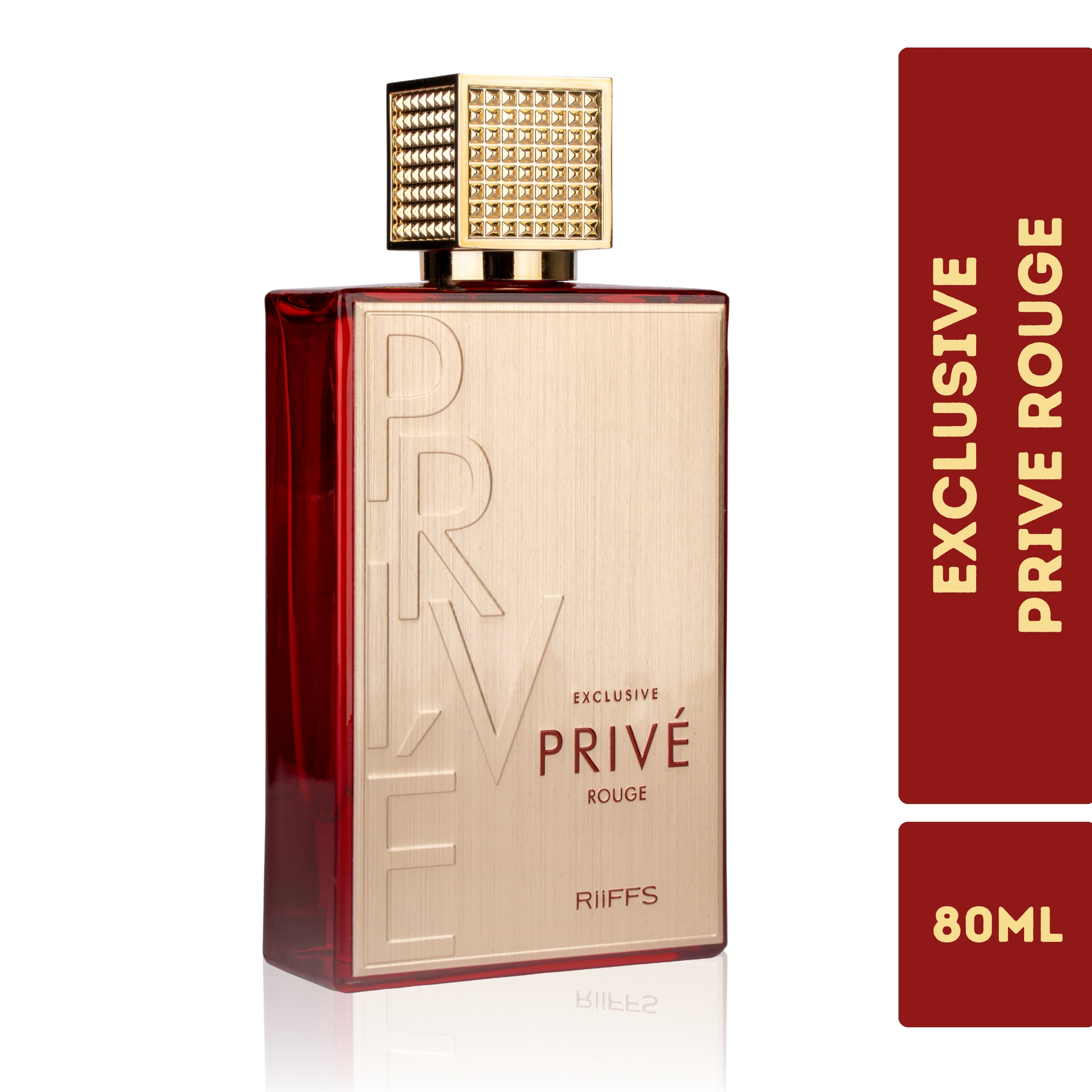 RIIFFS - EXCLUSIVE PRIVE ROUGE 3.4FL.OZ EDP SPRAY FOR WOMEN AND MEN