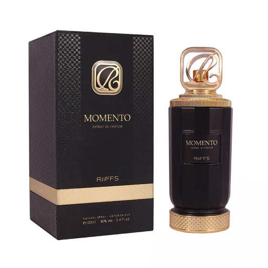 RIIFFS - MOMENTO 3.4FL.OZ EDP SPRAY FOR WOMEN AND MEN
