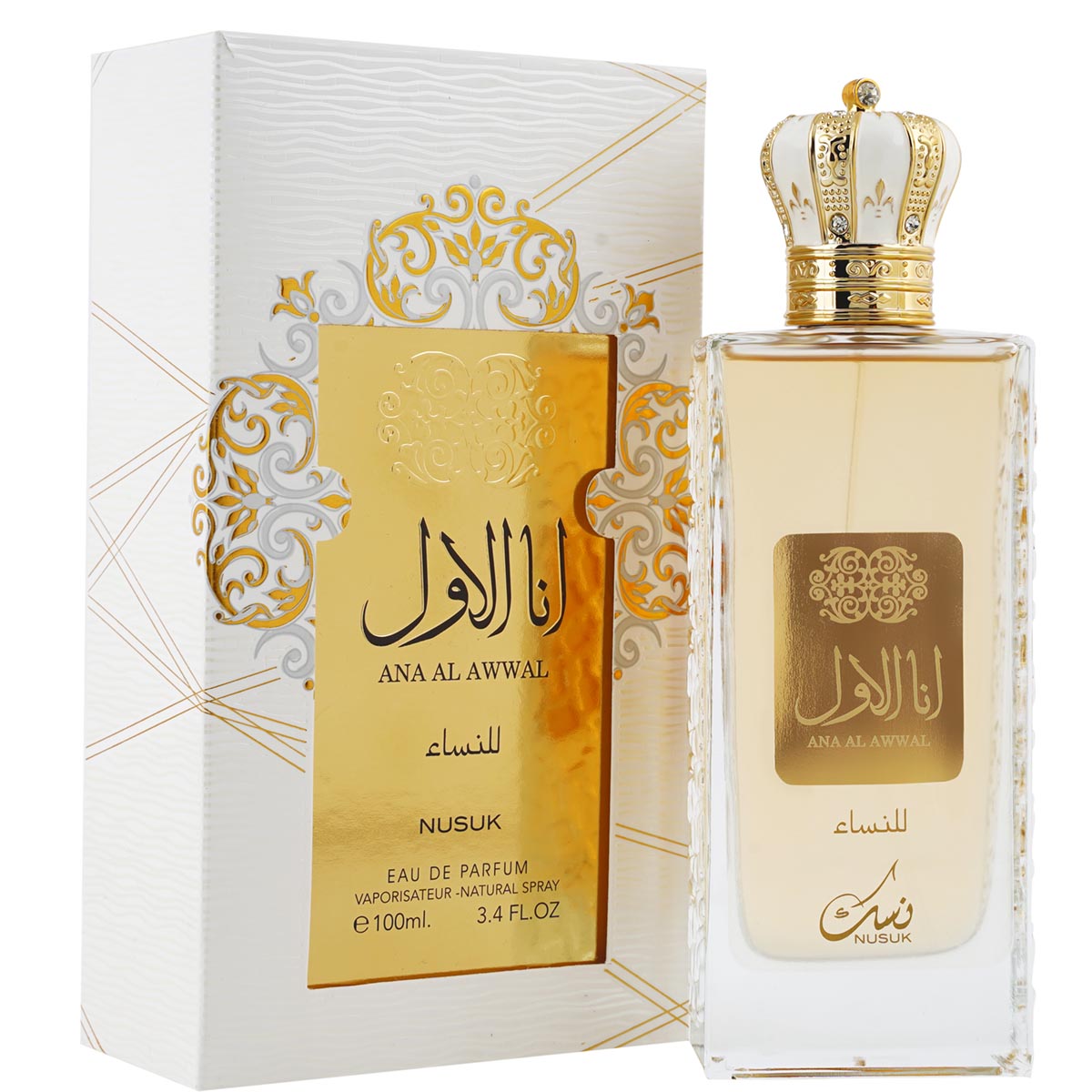 NUSUK - ANA AL AWWAL 3.4FL.OZ EDP SPRAY FOR WOMEN