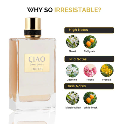 RIIFFS - CIAO POUR FEMME 3.4FL.OZ SPRAY WOMEN