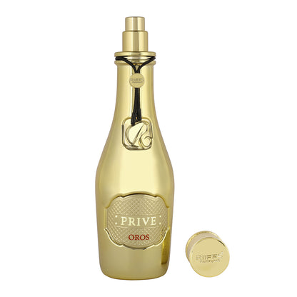 RIIFFS PRIVE OROS GOLD  CHAMPAGNE BOTTLE 3.4FL.OZ FOR WOMEN