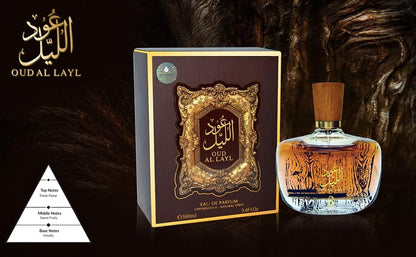 ARABIYAT - OUD AL LAYL 3.4FL.OZ EDP SPRAY FOR WOMEN AND MEN