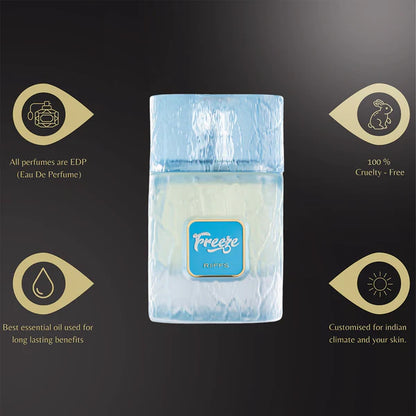 RIIFFS FREEZE 3.4FL.OZ EXTRAIT DE PARFUM SPRAY FOR WOMEN AND MEN