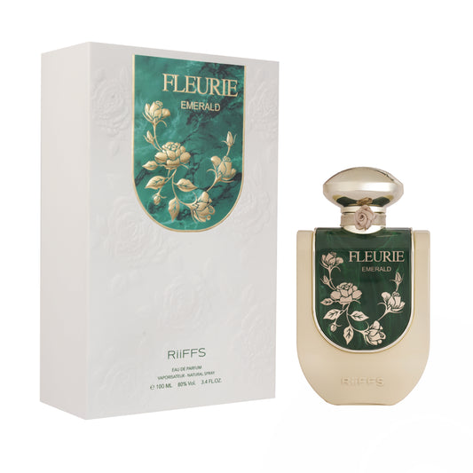 RIIFFS - FLUERIE EMERALD GREEN 3.4FL.OZ EXTRAIT DE PARFUM SPRAY FOR WOMEN