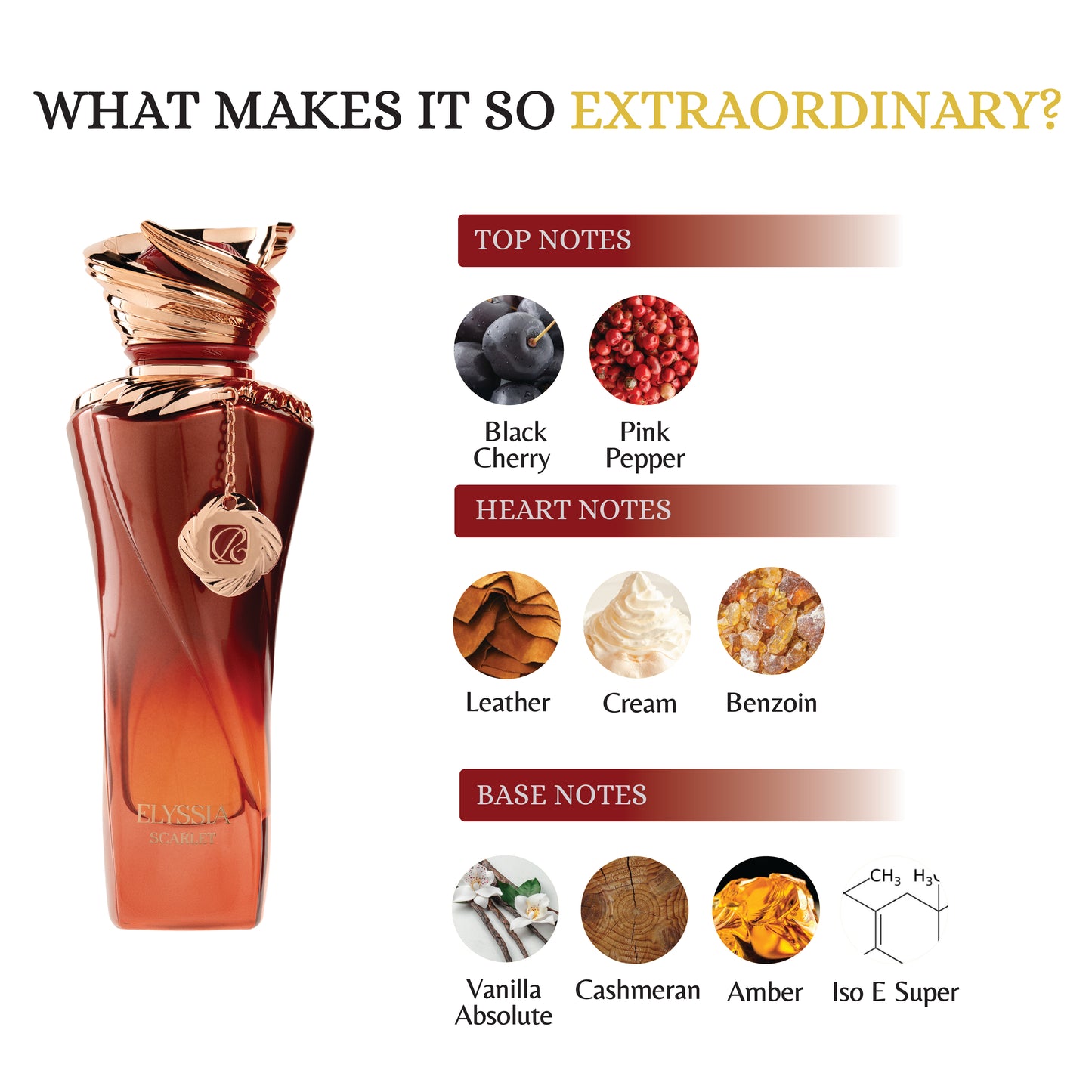 RIIFFS ELYSSIA SCARLET EXTRAIT DE PARFUM 3.4FL.OZ SPRAY FOR WOMEN AND MEN
