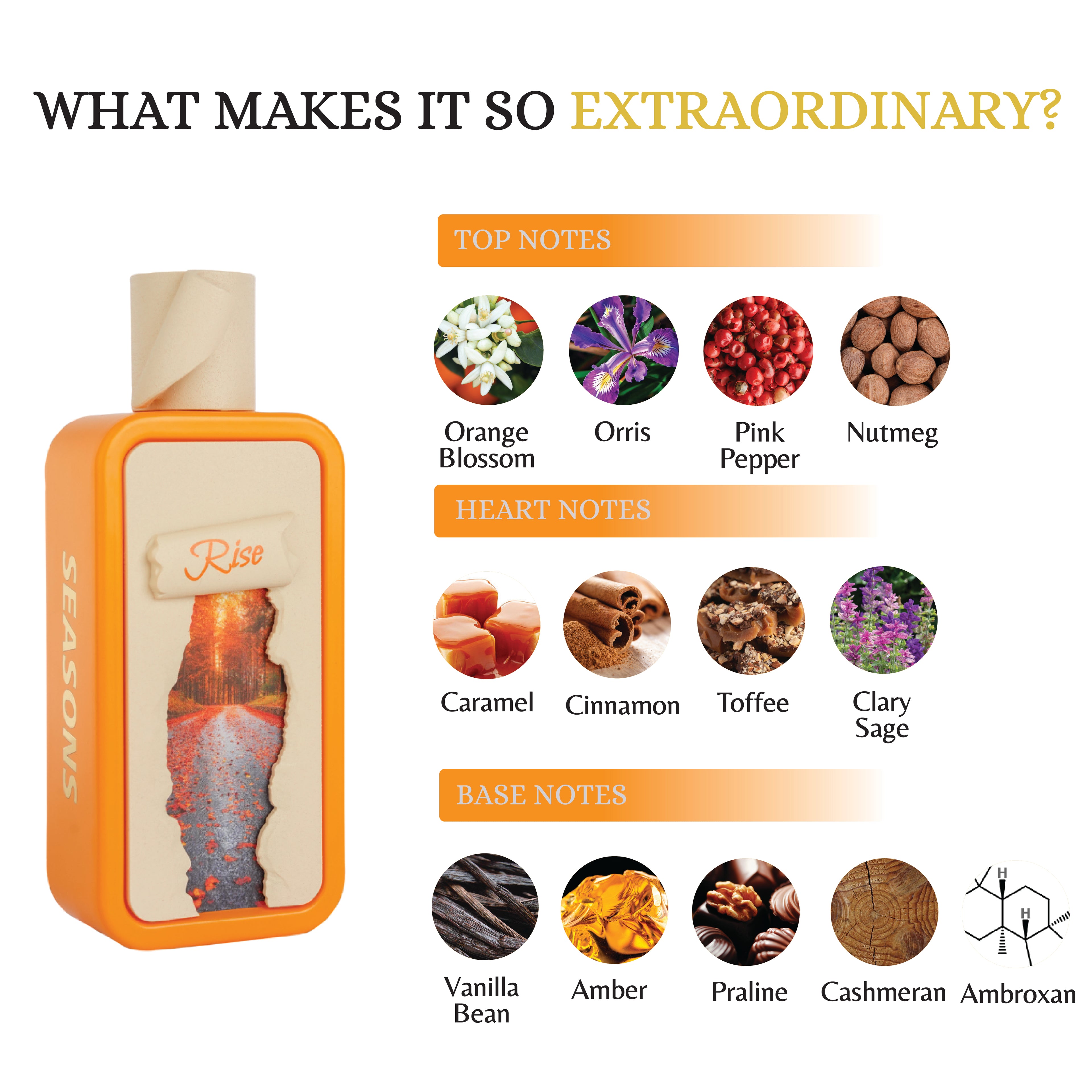 RIIFFS - SEASON RISE 3.4 FL.OZ EDP SPRAY FOR WOMEN AND MEN