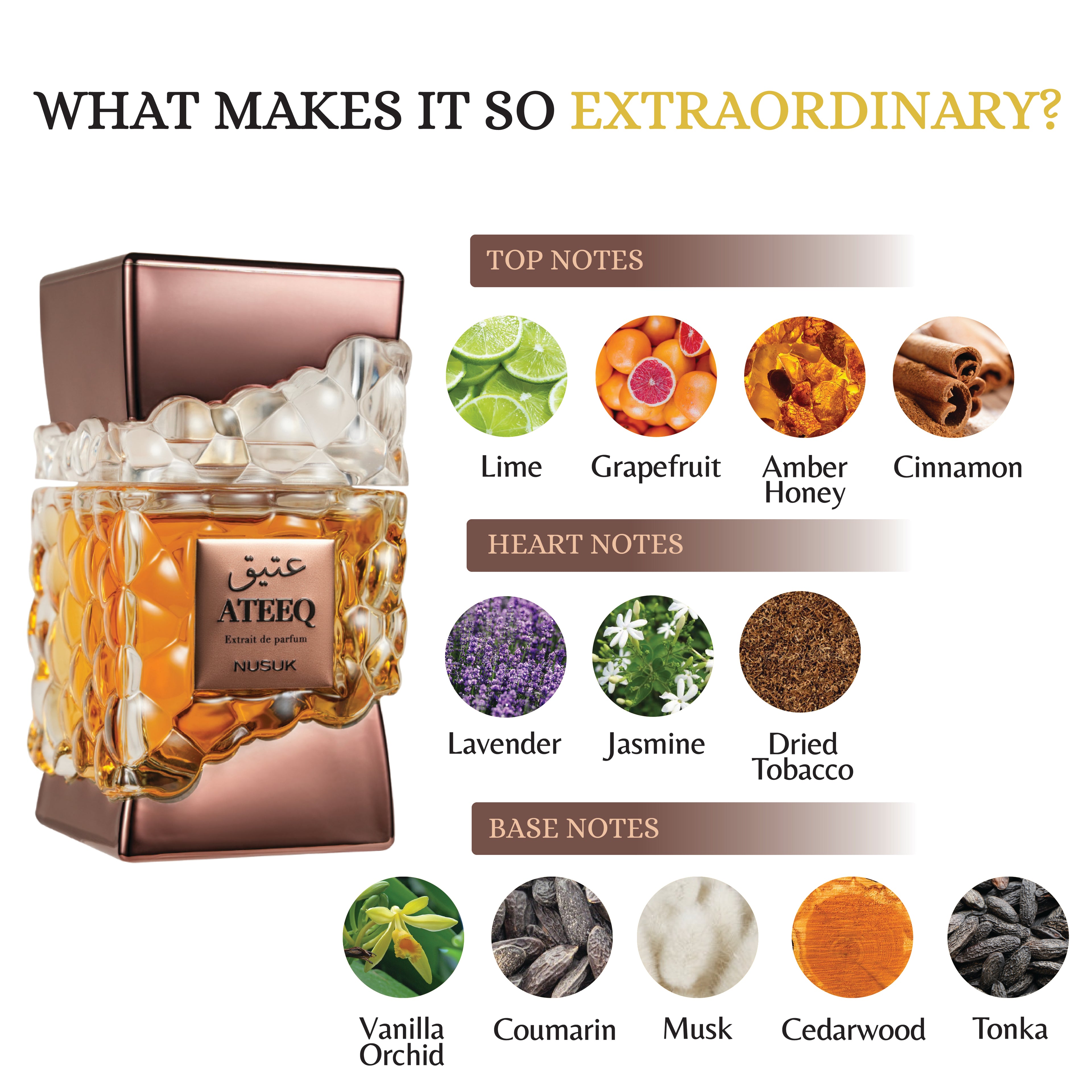 NUSUK ATEEQ 3.4FL.OZ EDP SPRAY FOR MEN