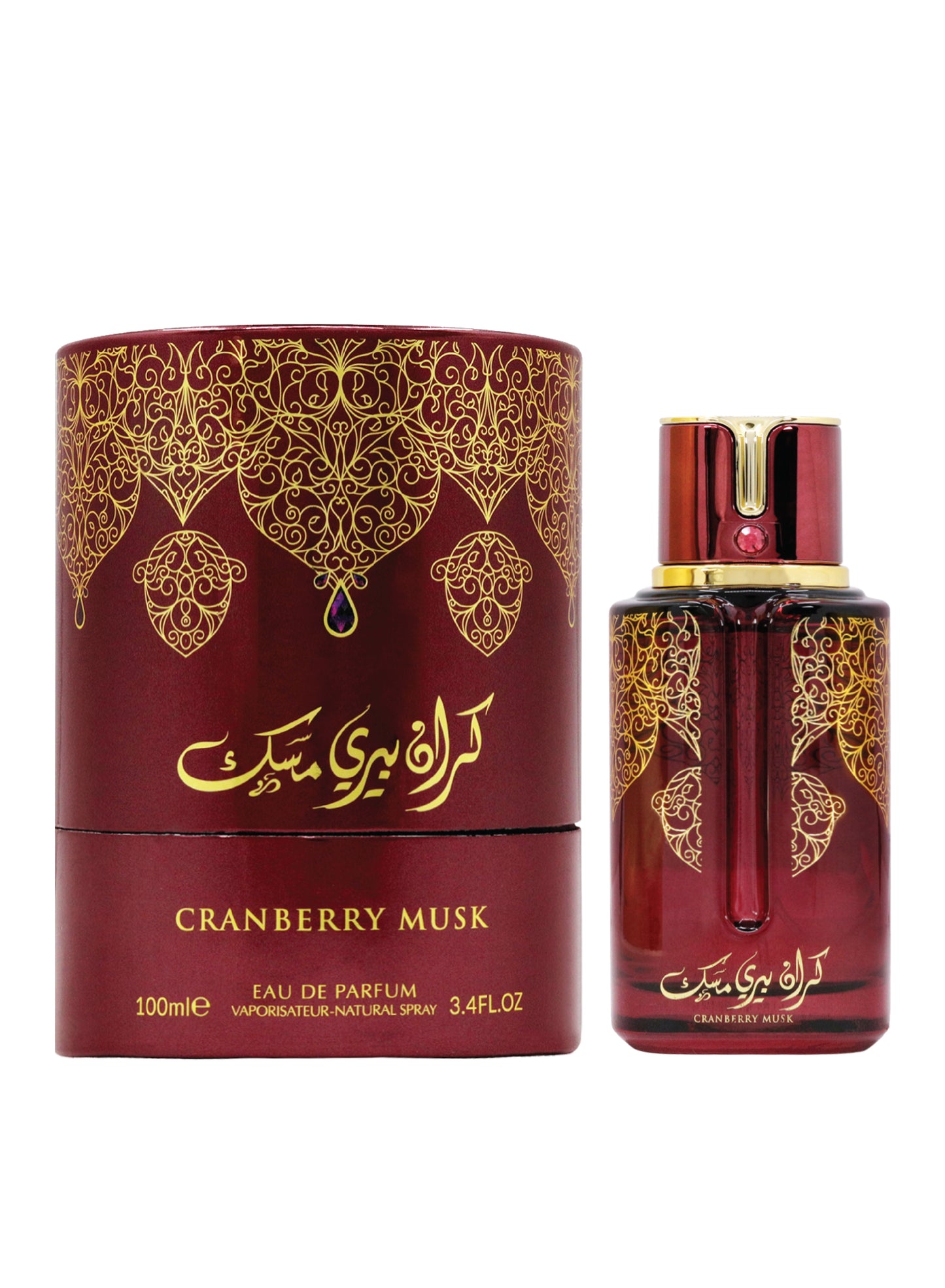 ARABIYAT PRESTIGE - CRANBERRY MUSK 3.4FL.OZ EDP SPRAY FOR WOMEN AND MEN