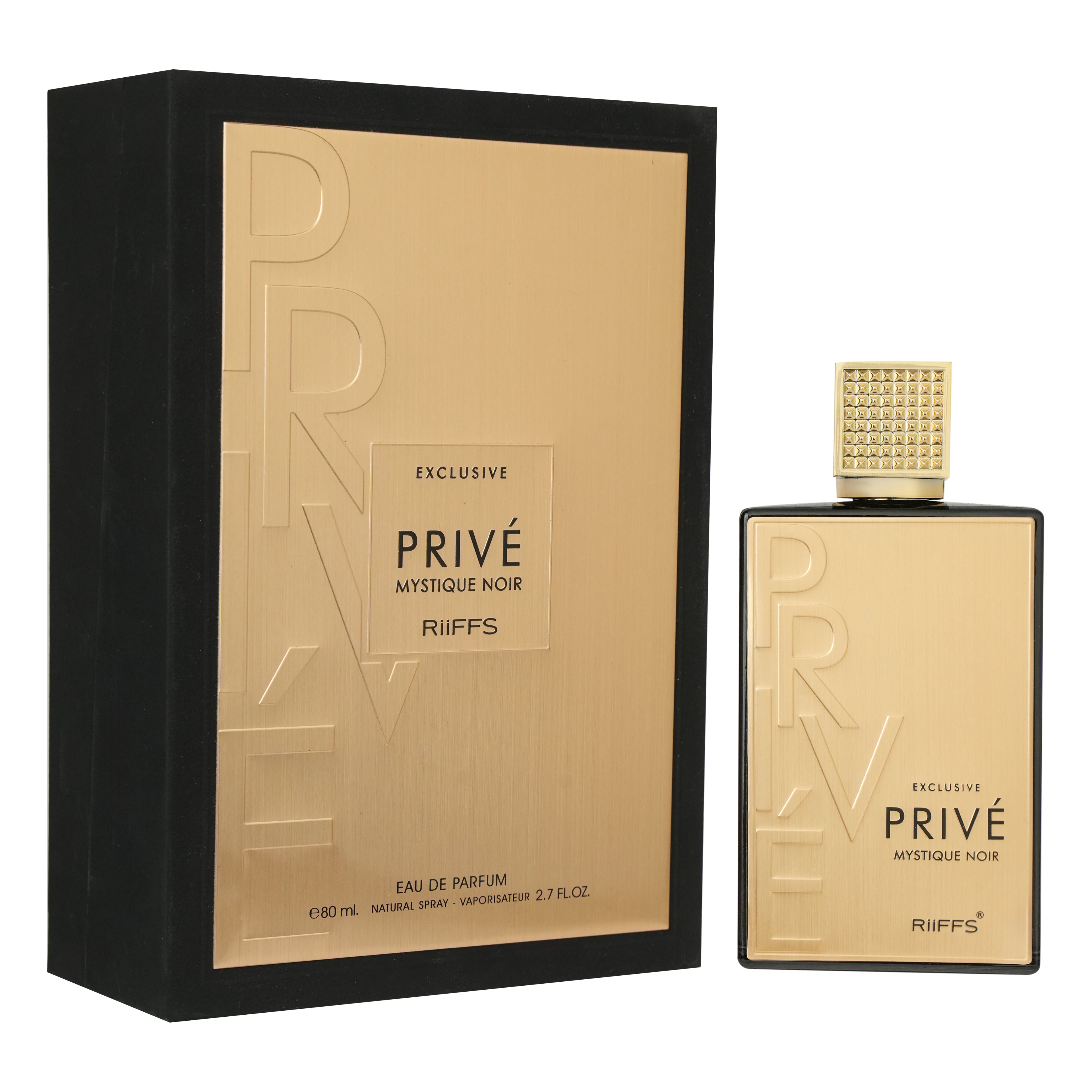 RIIFFS - EXCLSUIVE BLACK MYSTIQUE 3.4FL.OZ EDP SPRAY FOR MEN