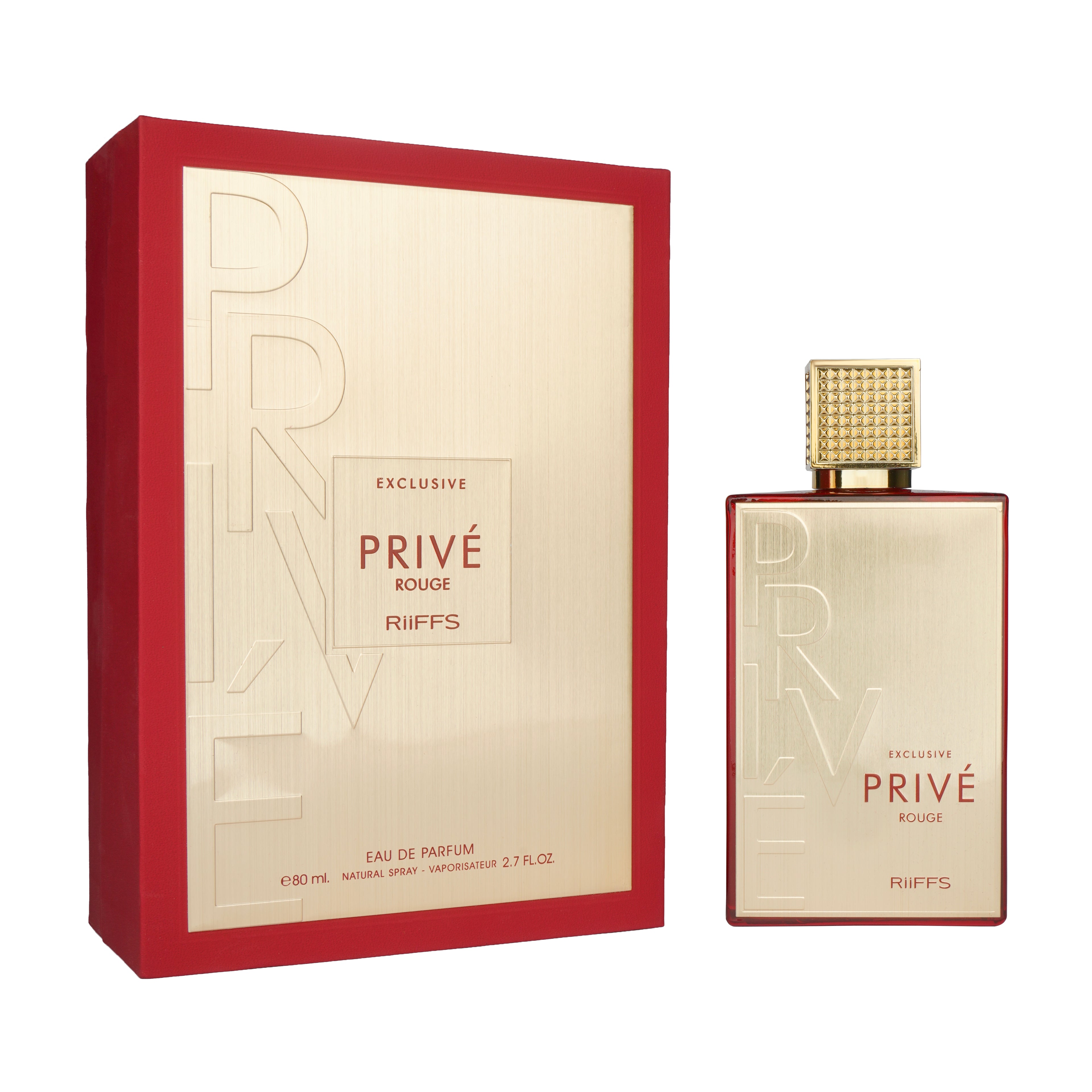 RIIFFS - EXCLUSIVE PRIVE ROUGE 3.4FL.OZ EDP SPRAY FOR WOMEN AND MEN