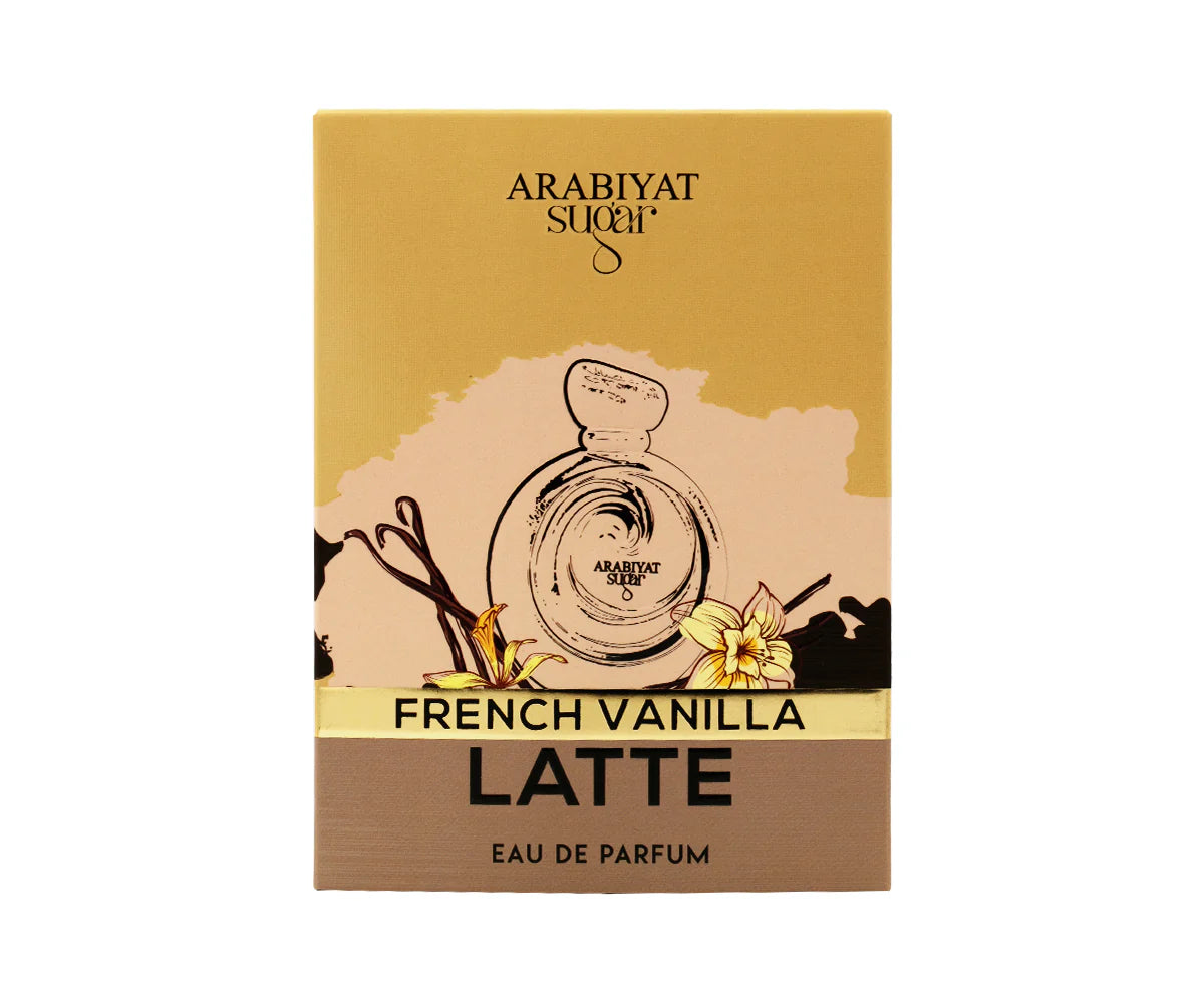 ARABIYAT SUGAR - FRENCH VANILLA LATTE 3.4FL.OZ EDP SPRAY FOR WOMEN AND MEN