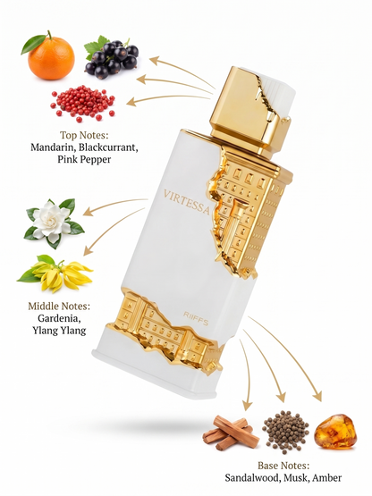 RIIFFS - VIRTESSA 3.4FL.OZ EDP SPRAY FOR WOMEN AND MEN