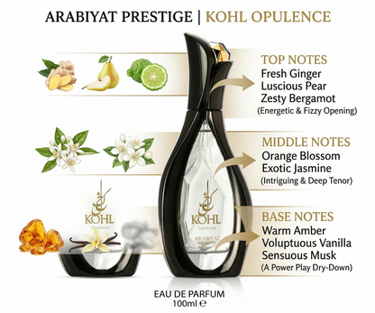 ARABIYAT PRESTIGE - KOHL OPULENCE 3.4FL.OZ EDP SPRAY FOR WOMEN AND MEN