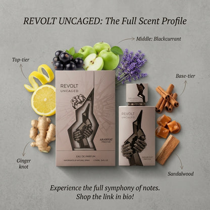 ARABIYAT PRESTIGE - REVOLT UNCAGED 3.4FL.OZ EDP SPRAY FOR WOMEN AND MEN