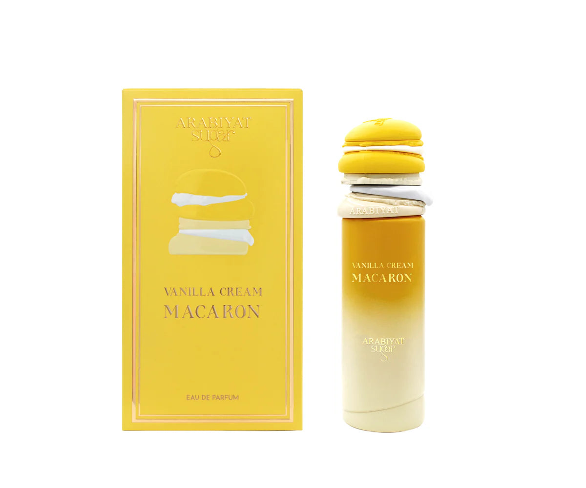ARABIYAT SUGAR-  VANILLA CREAM MACARON 3.4FL.OZ EDP SPRAY FOR WOMEN AND MEN
