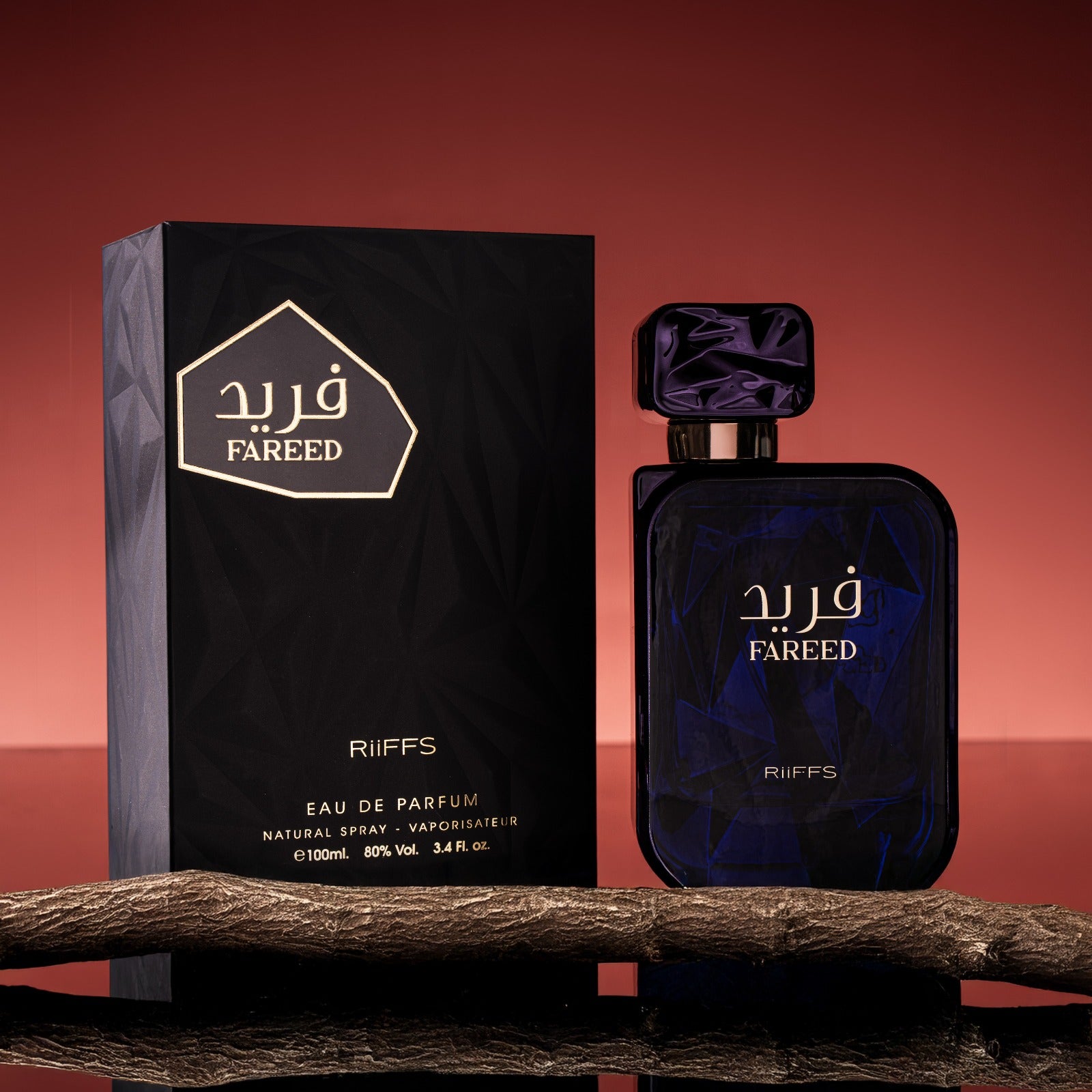 RIIFFS FAREED 3.4FL.OZ EDP SPRAY FOR WOMEN AND MEN