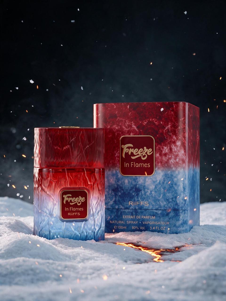 RIIFFS - FREEZE IN FLAMES EXTRAIT DE PARFUM | 3.4FL.OZ | FOR MEN AND WOMEN