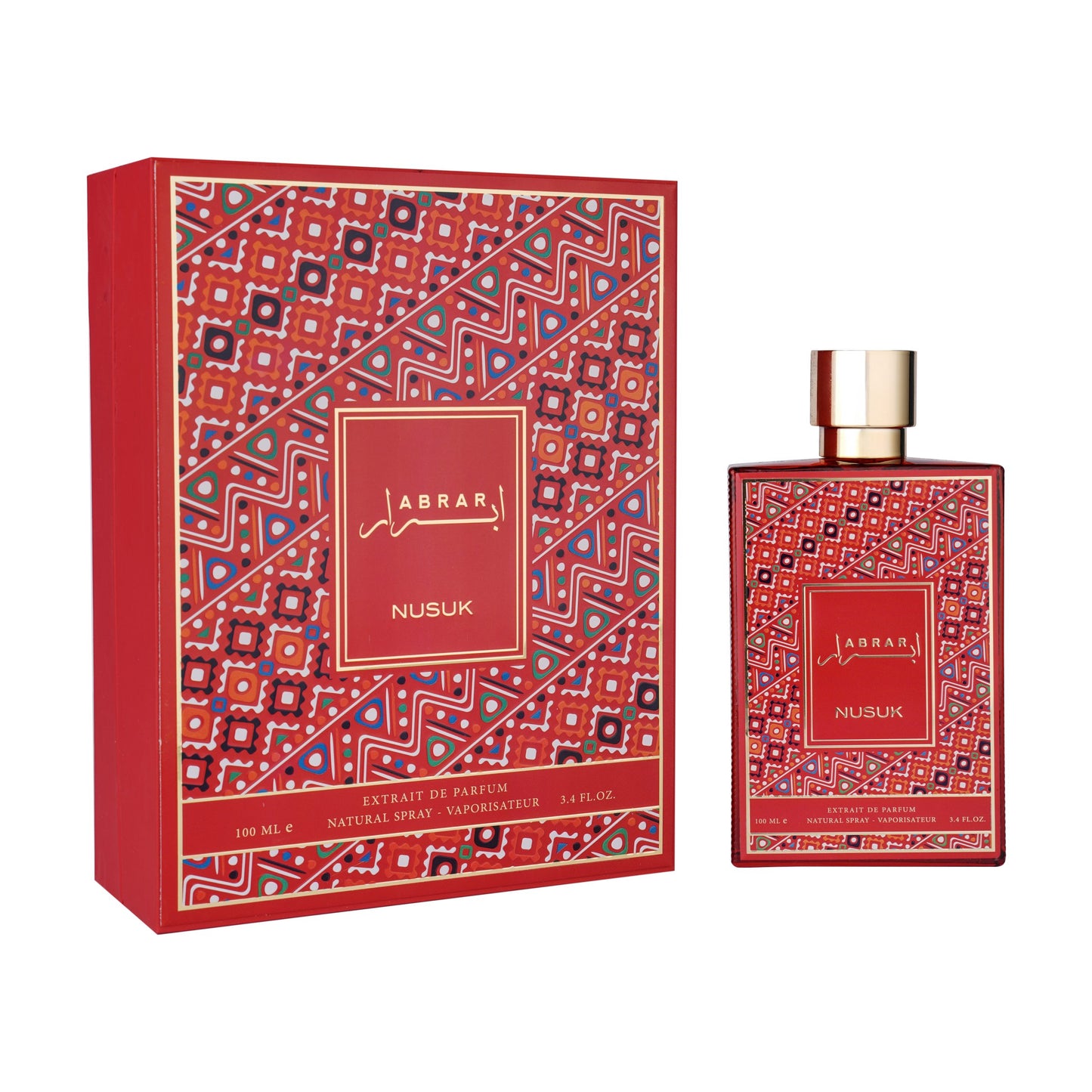NUSUK - ABRAR 3.4FL.OZ EDP SPRAY FOR WOMEN AND MEN