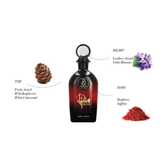 ARABIYAT PRESTIGE - ISHTAAR ROSES VANILLA 3.7FL.OZ EDP SPRAY FOR WOMEN