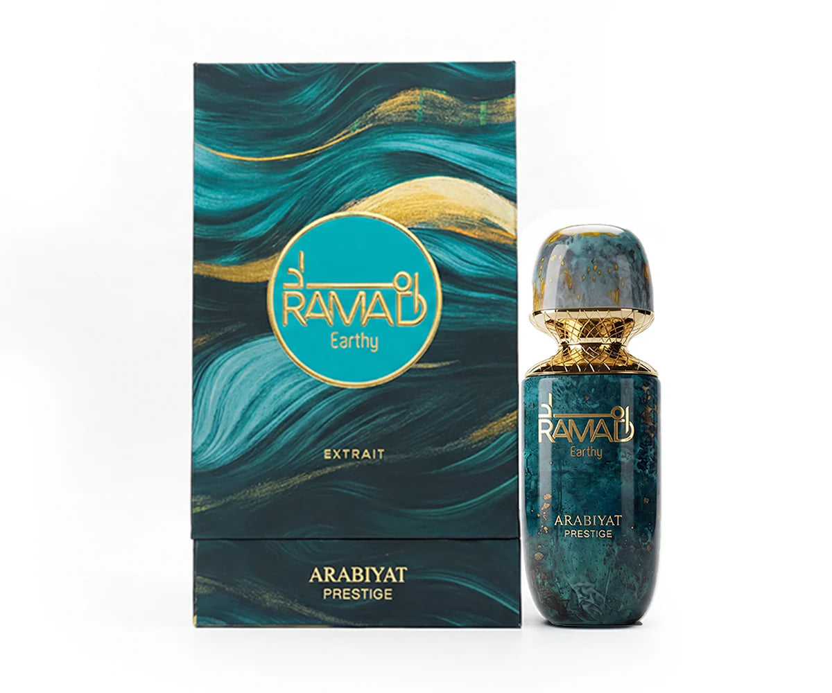 ARABIYAT PRESTIGE RAMAD EARTHY 3.4FL.OZ EXTRAIT DE PARFUM FOR WOMEN AND MEN