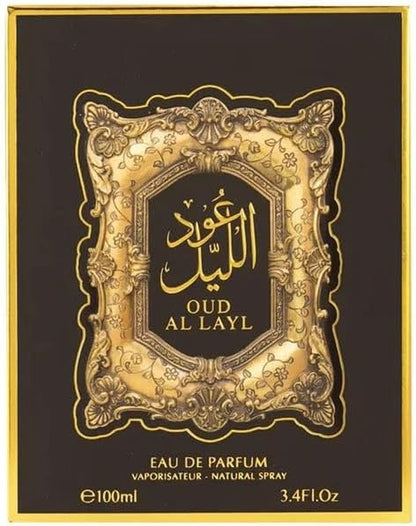 ARABIYAT - OUD AL LAYL 3.4FL.OZ EDP SPRAY FOR WOMEN AND MEN